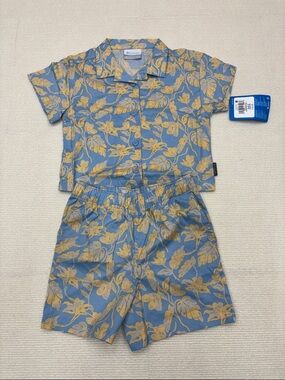 Columbia Kids Blue and Yellow Floral Matching Set